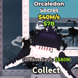 Buy ⭐Orcaledon 40M/s⭐ 25-49 M/s - Steal a Brainrot