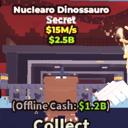Buy 💰 Nuclearo Dinossauro [Normal] 15 M/s ⚡ CHEAP 0-24 M/s - Steal a Brainrot