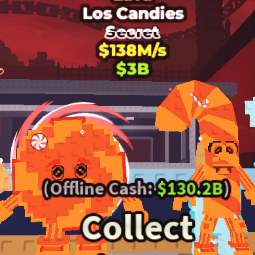 Buy 💰 Los Candies [Lava] 138 M /s ⚡ CHEAP FAST 100-249 M/s - Steal a Brainrot
