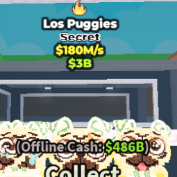 Buy LOS PUGGIES (180M/s) - STEAL A BRAINROT 100-249 M/s - Steal a Brainrot