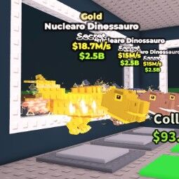 Buy Nuclearo Dinossauro Gold 0-24 M/s - Steal a Brainrot