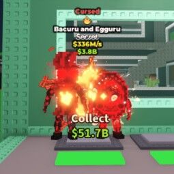 Buy Bacuru and Egguru Cursed 250-499 M/s - Steal a Brainrot