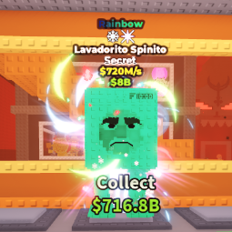 Buy Rainbow Lavadorito Spinito 500-749 M/s - Steal a Brainrot
