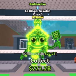 Buy Radioactive La Ginger Sekolah 750-999 M/s - Steal a Brainrot