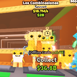 Buy Los Combinasionas | Gold | 18.7m/s| (G3) 0-24 M/s - Steal a Brainrot