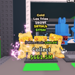 Buy Los Trios | Gold mutation | 875k/s | (01) 0-24 M/s - Steal a Brainrot