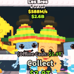 Buy Los Bros 588M/s ! 500-749 M/s - Steal a Brainrot