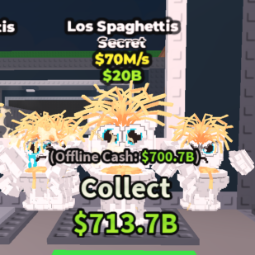 Buy Los Spaghettis # 50-99 M/s - Steal a Brainrot