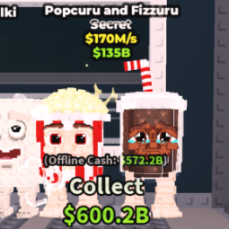 Buy Popcuru and Fizzuru 170M/s ! 100-249 M/s - Steal a Brainrot