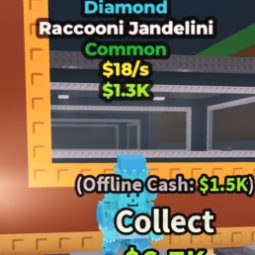 Buy Diamond Raccooni Jandelini 0-24 M/s - Steal a Brainrot