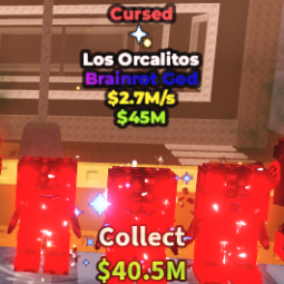 Buy LOS ORCALITOS CURSED 0-24 M/s - Steal a Brainrot