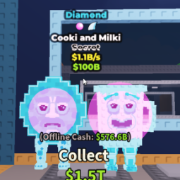 Buy Diamond Cooki and Milki 1.1B/s 1+ B/s - Steal a Brainrot