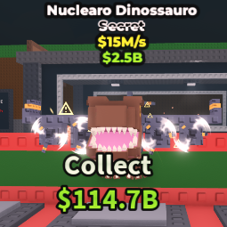 Buy Nuclearo Dinossauro 15M 0-24 M/s - Steal a Brainrot